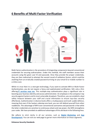 6 Benefits of Multi-Factor Verification