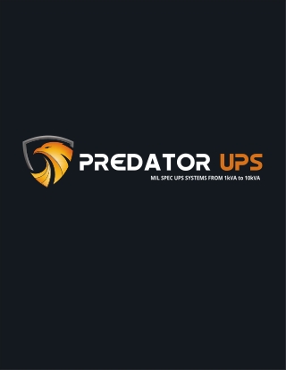 Predator UPS - Mil Spec UPS Systems From 1kVA to 10kVA