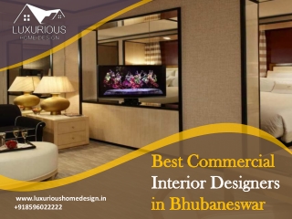 Best Commercial Interior Designers in Bhubaneswar