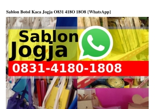 Sablon Botol Kaca Jogja Ô8౩I·4I8Ô·I8Ô8[WhatsApp]