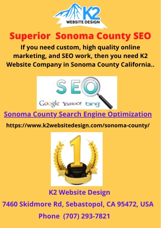 Superior Sonoma County SEO