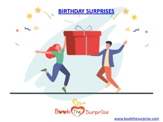 Book The Surprise - Birthday Surprise in Mumbai