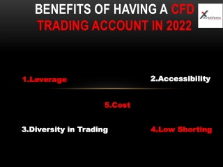 Benefits of having a CFD trading account in 2022