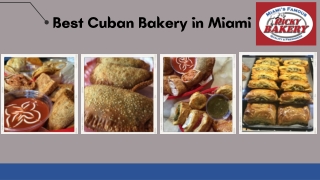 Best Cuban Bakery in Miami