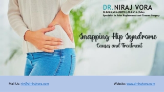Snapping Hip Syndrome Causes and Treatment - Dr Niraj Vora