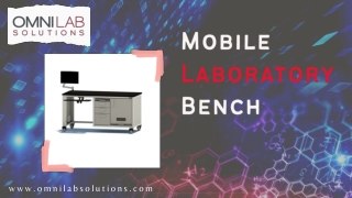 Get a high quality Mobile Laboratory Bench at OMNI Lab Solutions