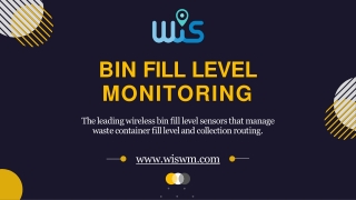 Get Solution for Waste Management | Fill Level Sensors WISWM