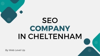 Best SEO Company Agency In Cheltenham