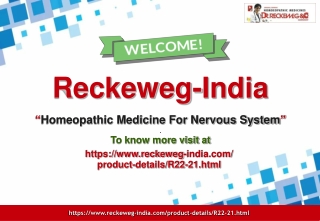 Homeopathic Medicine For Nervous System