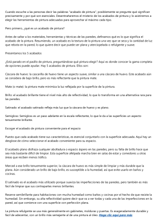 Todo lo que debes saber para pintar su piso