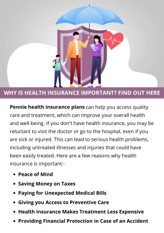 WHY IS HEALTH INSURANCE IMPORTANT FIND OUT HERE