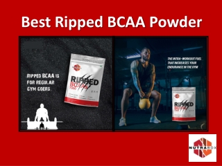 Best Ripped BCAA Powder