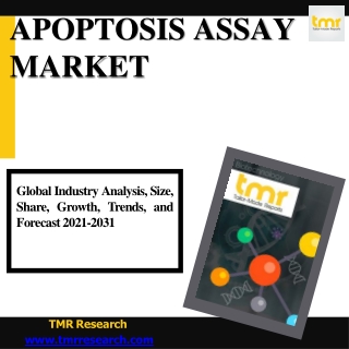 Apoptosis Assay Market - Global Industry Analysis, Size, Share, Growth, Trends