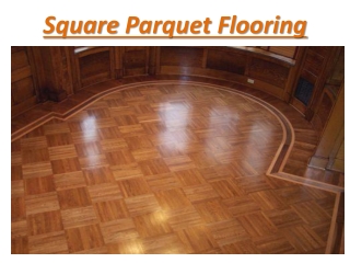 Square Parquet Flooring In Dubai