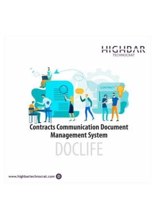 Contract Communication Document Management System