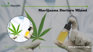 How to Find Medical Marijuana Doctors in Miami