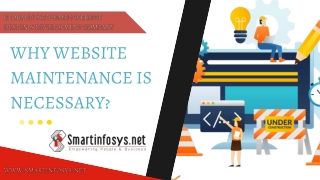 Why Website Maintenance Is Necessary