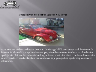 Kever Verkoop