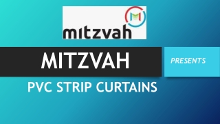 PVC Strip Air Curtains provide additional flexibility – mitzvah