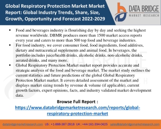 Global Respiratory Protection Market