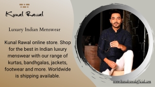 Luxury Indian Contemporary - Kunal Rawal