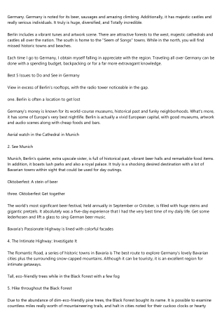 10 Things You Learned in Preschool That'll Help You With visit germany covid rul