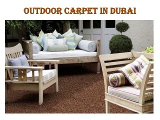 Outdoor Carpets Dubai