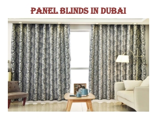Panel Blinds Abu Dhabi