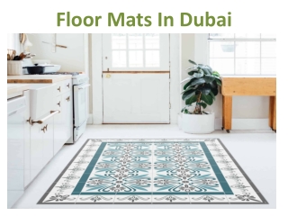 Floor Mats Abu Dhabi