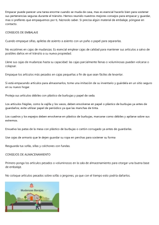 Tips de Mudanzas Economicas Madrid para realizar una mudanza organizada y sin es