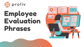 Employee Evaluation Phrases - Protiv