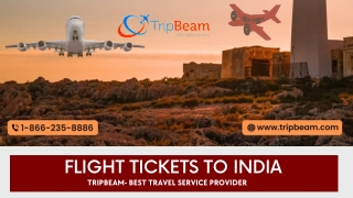 Flight Tickets to India