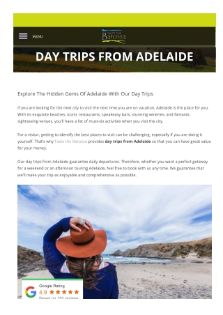 Barossa Wine Tours