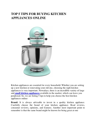 TOP-5-TIPS-FOR-BUYING-KITCHEN-APPLIANCES-ONLINE