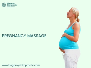Add Chiropractic Care And Pregnancy Massage In Your Life To Make Your Pregnancy Journey Easier