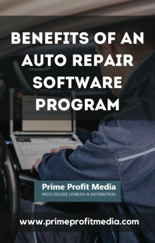 Benefits of an Auto Repair Software Program