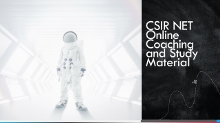 CSIR NET Online Coaching and Study Material 2022-23