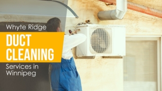 Whyte Ridge Duct Cleaning Services in Winnipeg