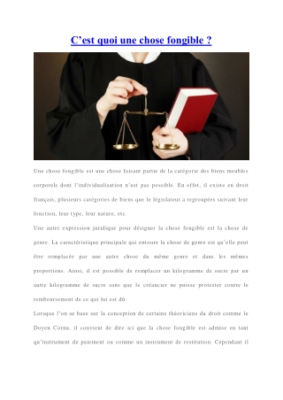Chose fongible : guide et astuce complets