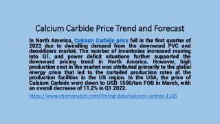 Calcium Carbide pricing online