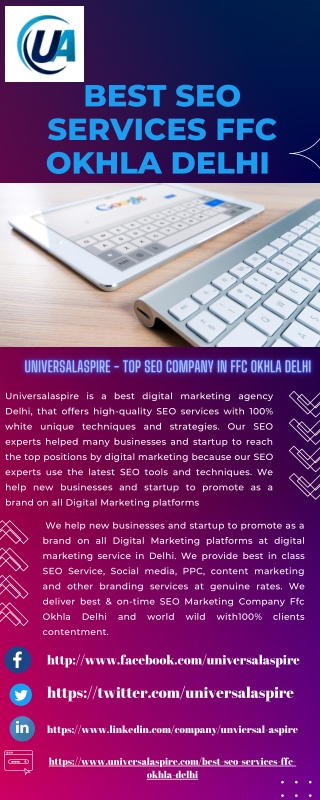 Best SEO Agency In F F C Okhla