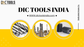 DIC TOOLS INDIA