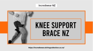 Need the best knee support brace in NZ? Visit Incrediwear online