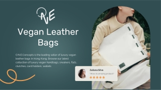 Vegan Leather Bags