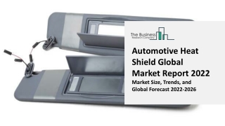 Automotive Heat Shield Market Growth Analysis, Latest Trends and Business Opportunities 202 to 2031