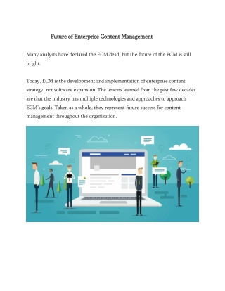 Future of Enterprise Content Management