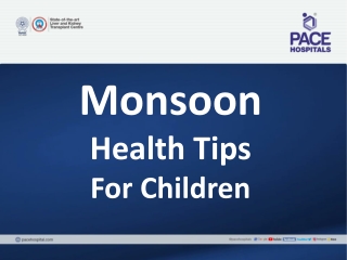 Monsoon health Tips for Children