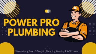 Plumbing services