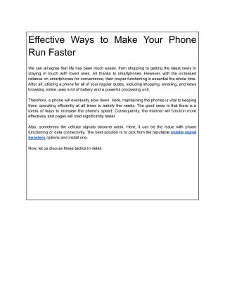 Effective-Ways-to-Make-Your-Phone-Run-Faster-PDF
