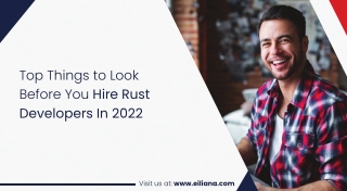 Top Things to Look Before You Hire Rust Developers In 2022